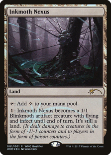 【ENG】☆Foil☆《墨蛾連結點/Inkmoth Nexus》[WMCQ Promo] 