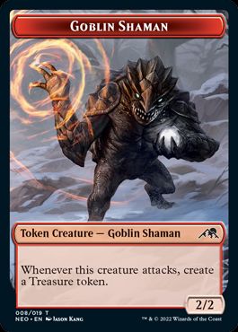 【ENG】☆Foil☆《鬼怪祭師衍生物/Goblin Shaman Token》[神河霓朝紀]