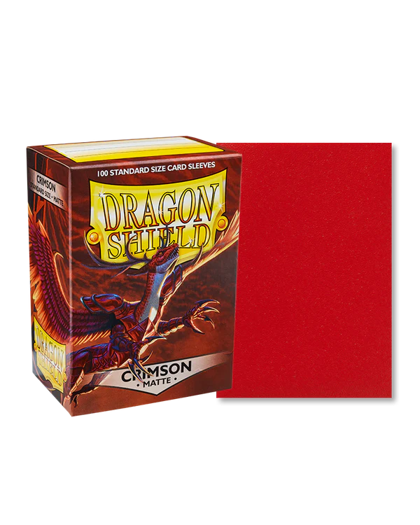 龍盾 Sleeves Crimson