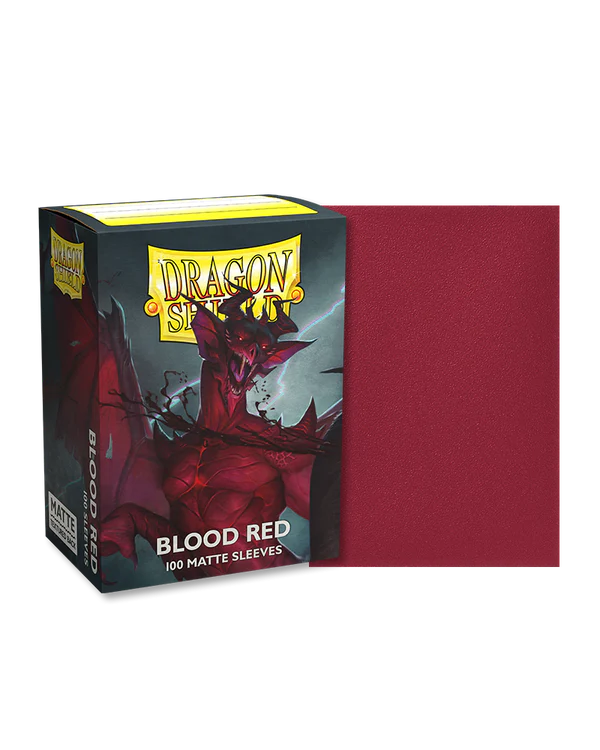 龍盾 Sleeves Blood Red
