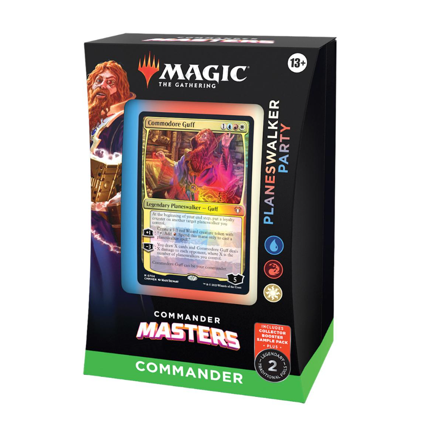 【指揮官大師】指揮官套牌一個 (英文)-Planeswalker Party