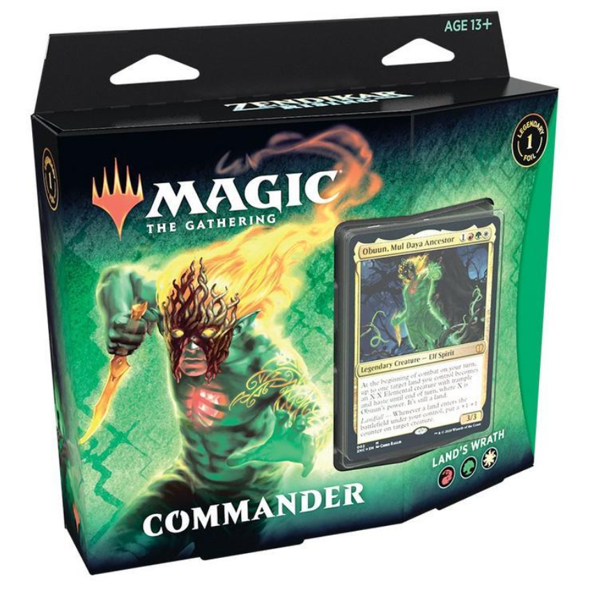 【贊迪卡再起】指揮官套牌1個 (英文)-Land's Wrath