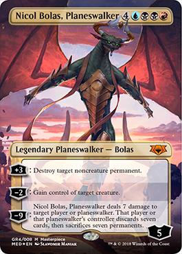 【ENG】☆Foil☆《旅法師尼可波拉斯/Nicol Bolas, Planeswalker》[MYTHIC EDITION]