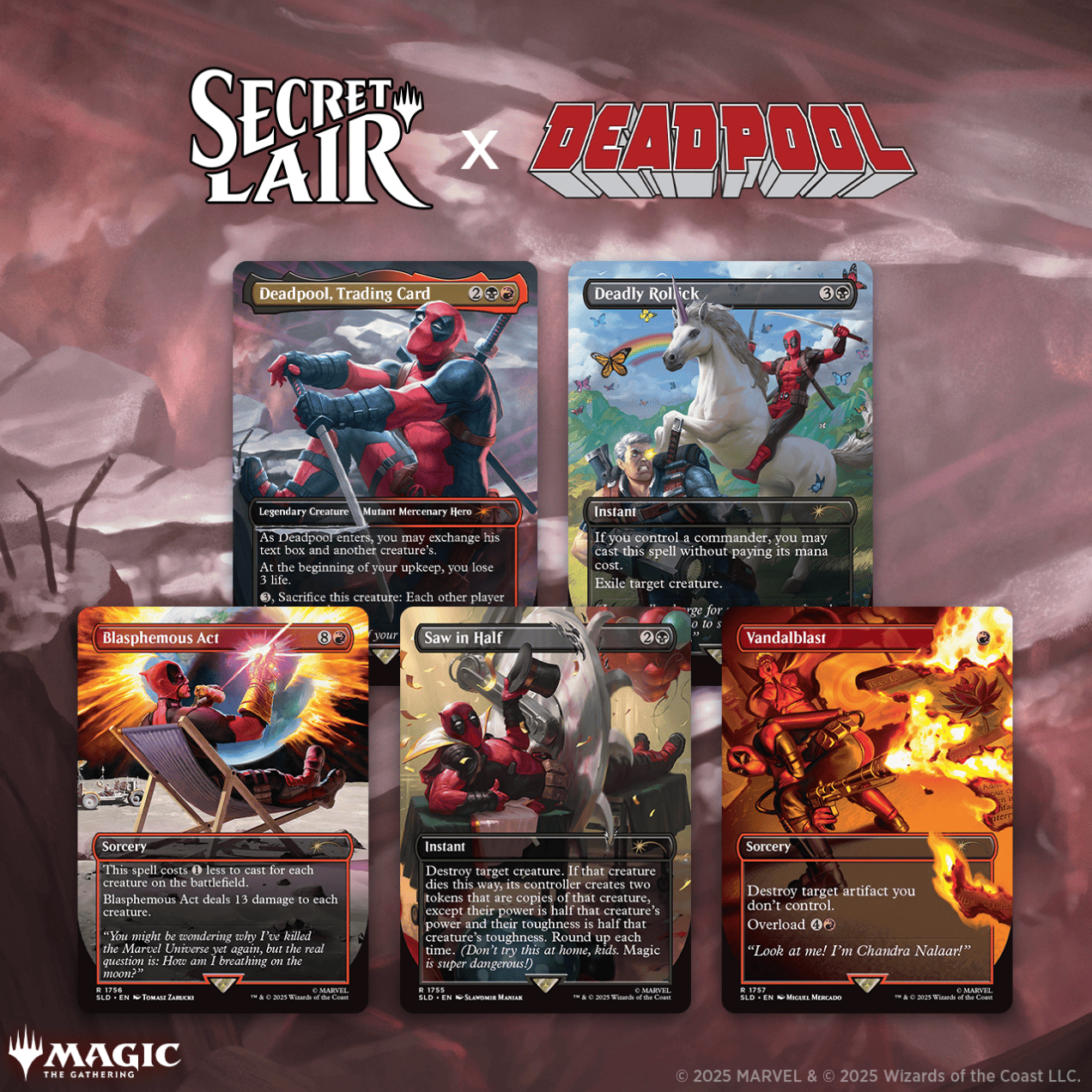 【Secret Lair】Marvel's Deadpool