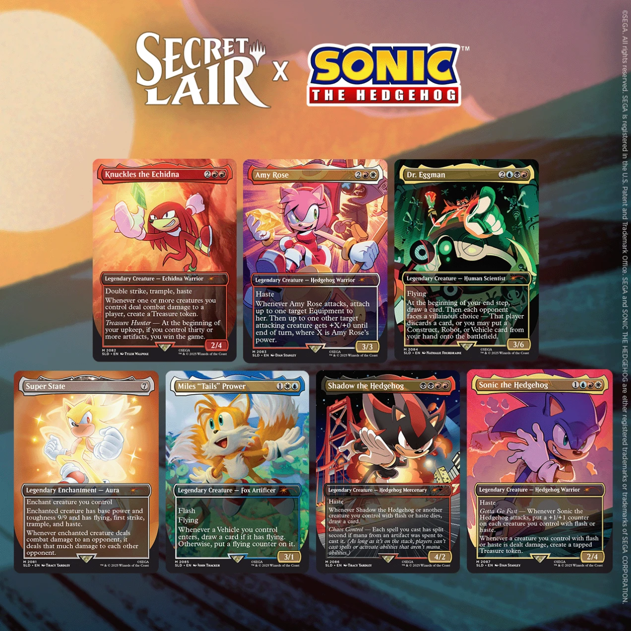 【Secret Lair】Sonic: Friends & Foes