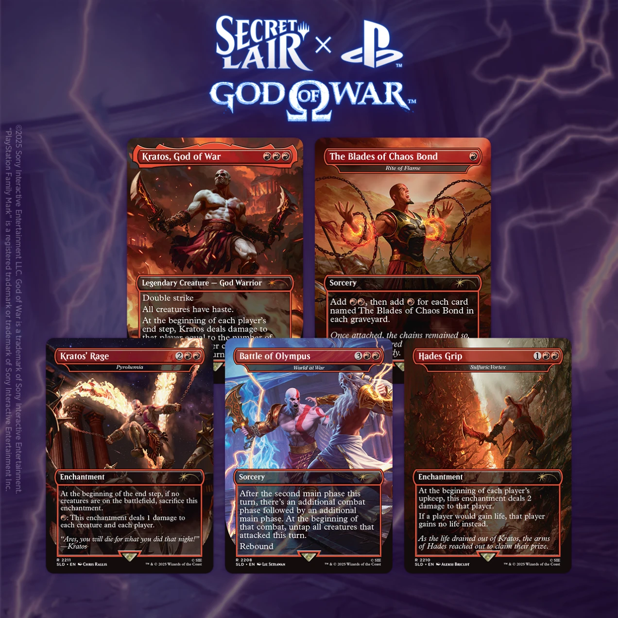 【Secret Lair】God of War: Greek