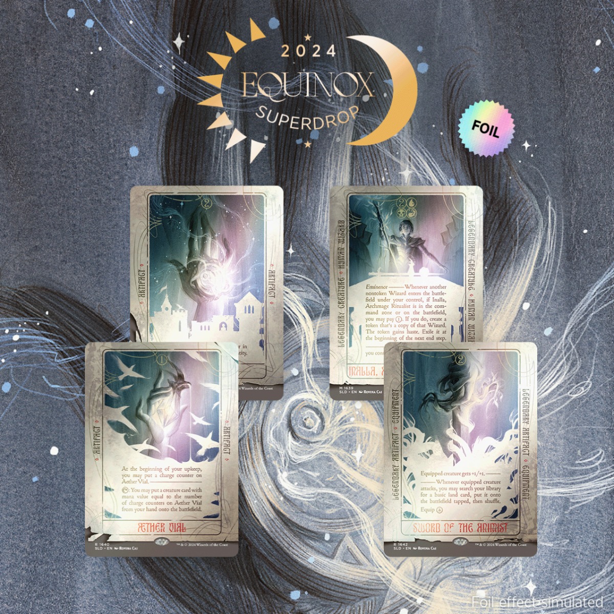 【Secret Lair】Artist Series: Rovina Cai Foil Edition