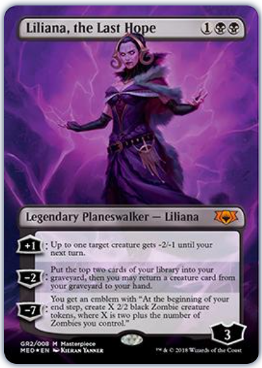 【ENG】☆Foil☆《最終救星莉蓮娜/Liliana, the Last Hope》[MYTHIC EDITION]