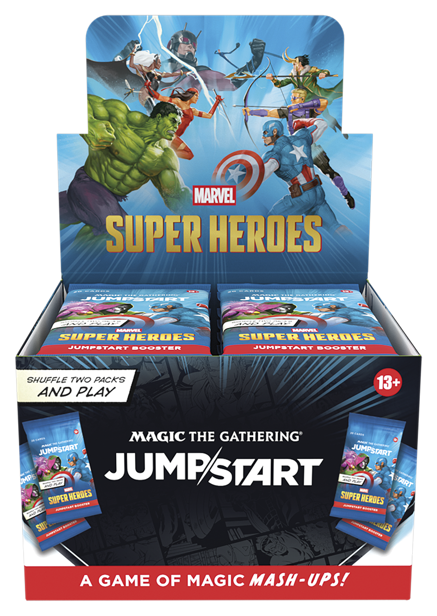 【漫威超級英雄】JumpStart 速戰補充包1盒(英文)