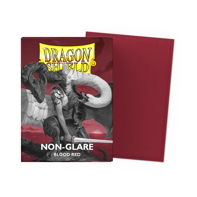 龍盾 Sleeves Blood Red non-glare