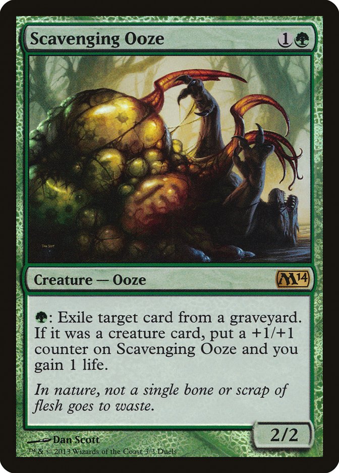 【CHT】☆Foil☆ 《腐食流漿/Scavenging Ooze》[PROMO]