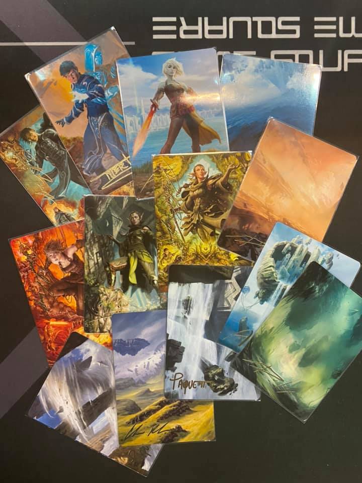 【贊迪卡再起】簽名藝術卡一套  (ART CARD)