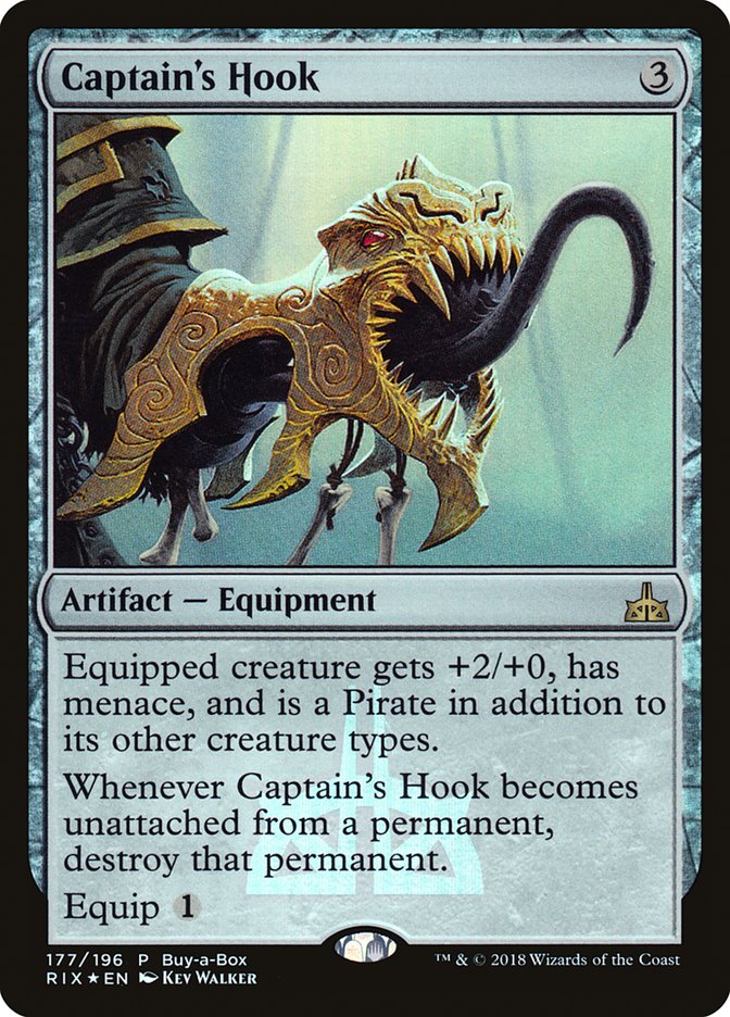 【CHT】☆Foil☆《船長的鐵鉤/Captain's Hook》[PROMO]