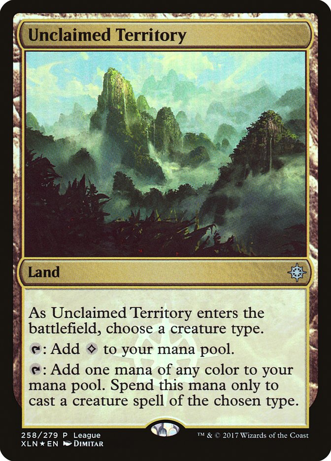 【CHT】☆Foil☆《無主領地/Unclaimed Territory》[PROMO]