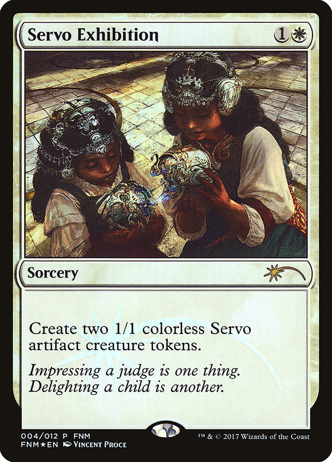 【CHT】☆Foil☆《自動機展覽/Servo Exhibition》[PROMO白]