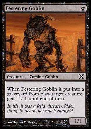 【ENG】《潰傷鬼怪/Festering Goblin》[第十版]