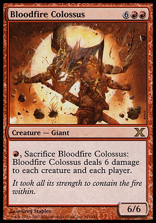 【JPN】《血焰巨像/Bloodfire Colossus》[第十版]
