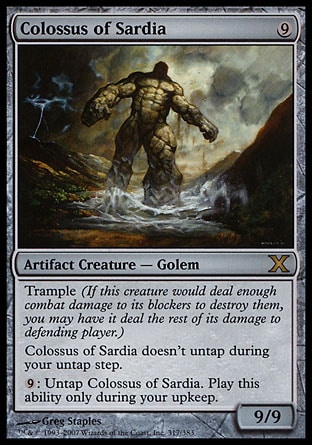 【JPN】《沙地亞巨像/Colossus of Sardia》[第十版]