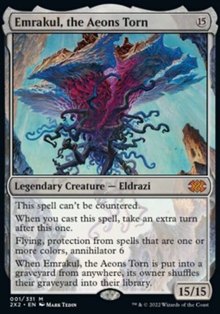 【JPN】 ☆Foil☆ 《萬世創傷伊莫庫/Emrakul, the Aeons Torn》[雙星大師2022]