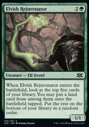 【ENG】《回春妖精/Elvish Rejuvenator》[雙星大師2022]