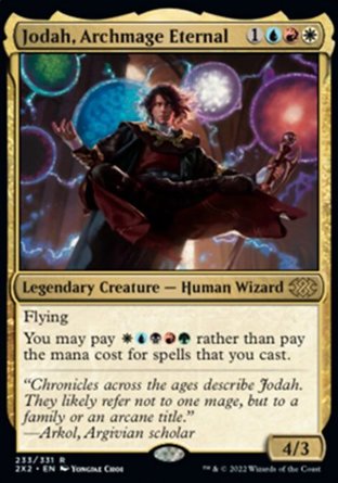 【ENG】《永世大法師裘達/Jodah, Archmage Eternal》[雙星大師2022]