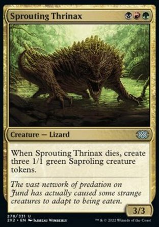 【ENG】《芽生叉齒蜥/Sprouting Thrinax》[雙星大師2022]