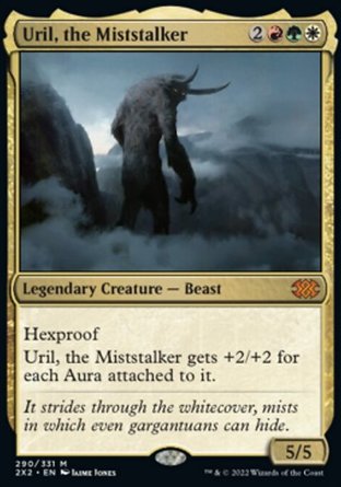 【JPN】 ☆Foil☆ 《霧潛者霧離/Uril, the Miststalker》[雙星大師2022]〔SP〕