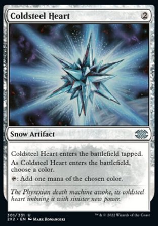 【JPN】 ☆Foil☆ 《寒鋼核心/Coldsteel Heart》[雙星大師2022]