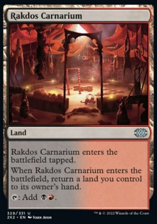 【ENG】《拉鐸司剜祭場/Rakdos Carnarium》[雙星大師2022]