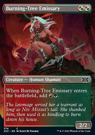 【JPN】《火樹族密使/Burning-Tree Emissary》[雙星大師2022]