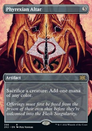 【JPN】《非瑞克西亞祭壇/Phyrexian Altar》[雙星大師2022]