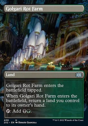 【JPN】《葛加理腐屍農場/Golgari Rot Farm》[雙星大師2022]