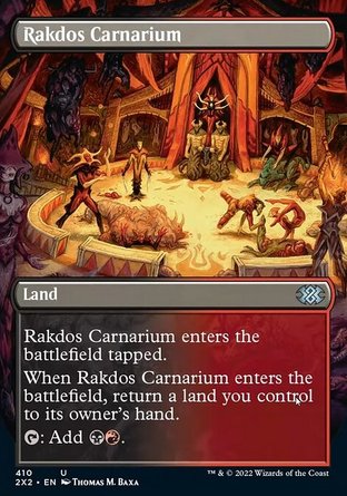 【JPN】《拉鐸司剜祭場/Rakdos Carnarium》[雙星大師2022]