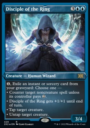 【JPN】 ☆蝕刻閃☆ 《環塔門徒/Disciple of the Ring》[雙星大師2022]