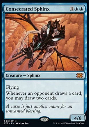 【JPN】 ☆Foil☆ 《祝聖史芬斯/Consecrated Sphinx》[雙星大師2022]