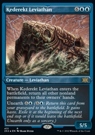 【JPN】 ☆蝕刻閃☆ 《奇登磊海怪/Kederekt Leviathan》[雙星大師2022]