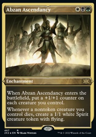 【JPN】 ☆蝕刻閃☆ 《阿布贊霸權/Abzan Ascendancy》[雙星大師2022]