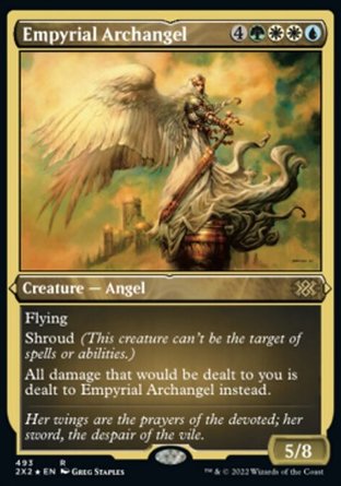 【JPN】 ☆蝕刻閃☆ 《穹光大天使/Empyrial Archangel》[雙星大師2022]