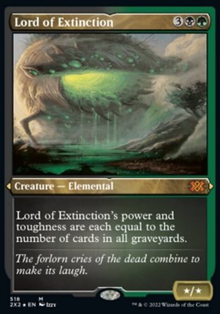 【ENG】 ☆蝕刻閃☆ 《絕滅領主/Lord of Extinction》[雙星大師2022]