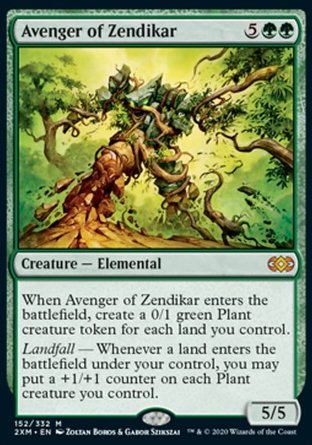 【ENG】《贊迪卡復仇者/Avenger of Zendikar》[雙星大師]