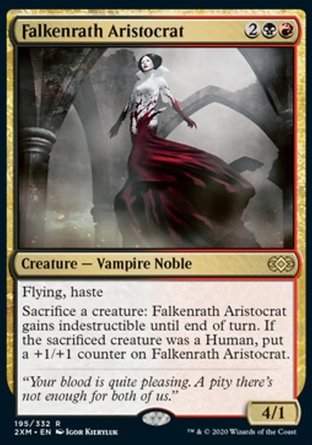 【ENG】《伐肯納豪族/Falkenrath Aristocrat》[雙星大師]