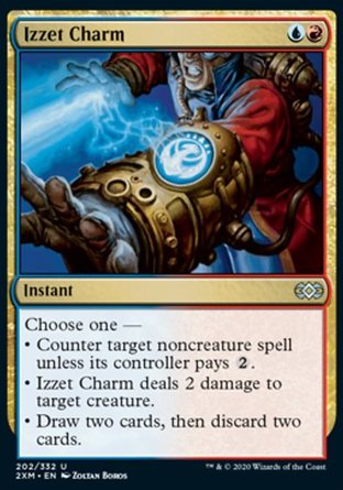 【ENG】 ☆Foil☆ 《伊捷護符/Izzet Charm》[雙星大師]
