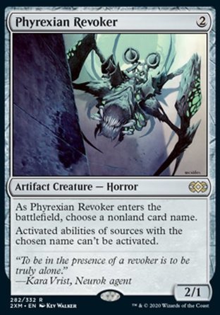 【ENG】《非瑞克西亞斷念妖/Phyrexian Revoker》[雙星大師]