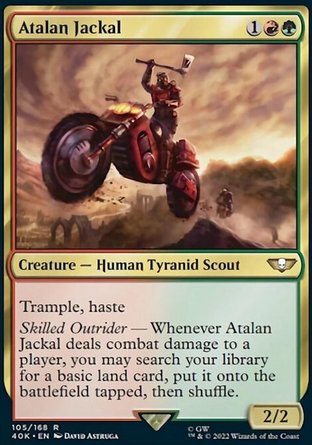 【ENG】《阿塔蘭豺狼摩托手/Atalan Jackal》[戰鎚40K指揮官]