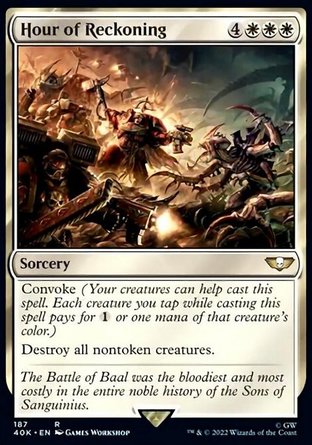 【ENG】《報應時刻/Hour of Reckoning》[戰鎚40K指揮官]
