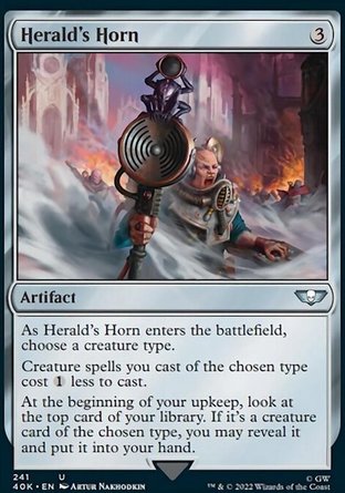 【ENG】《先鋒號角/Herald's Horn》[戰鎚40K指揮官]
