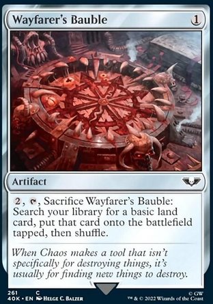 【ENG】《旅人飾品/Wayfarer's Bauble》[戰鎚40K指揮官]