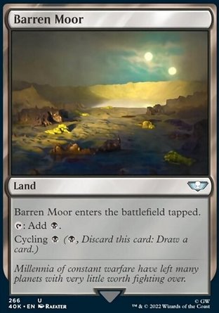 【ENG】《貧瘠溼地/Barren Moor》[戰鎚40K指揮官]