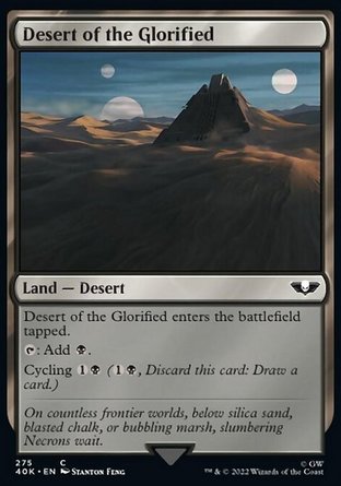 【ENG】《榮光神荒漠/Desert of the Glorified》[戰鎚40K指揮官]