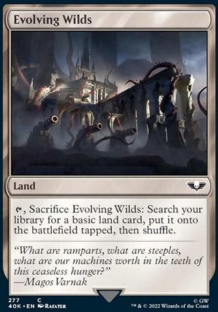 【ENG】《成形野地/Evolving Wilds》[戰鎚40K指揮官]